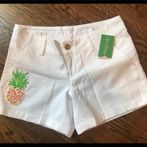 NWT Lilly Pulitzer pineapple Callahan shorts